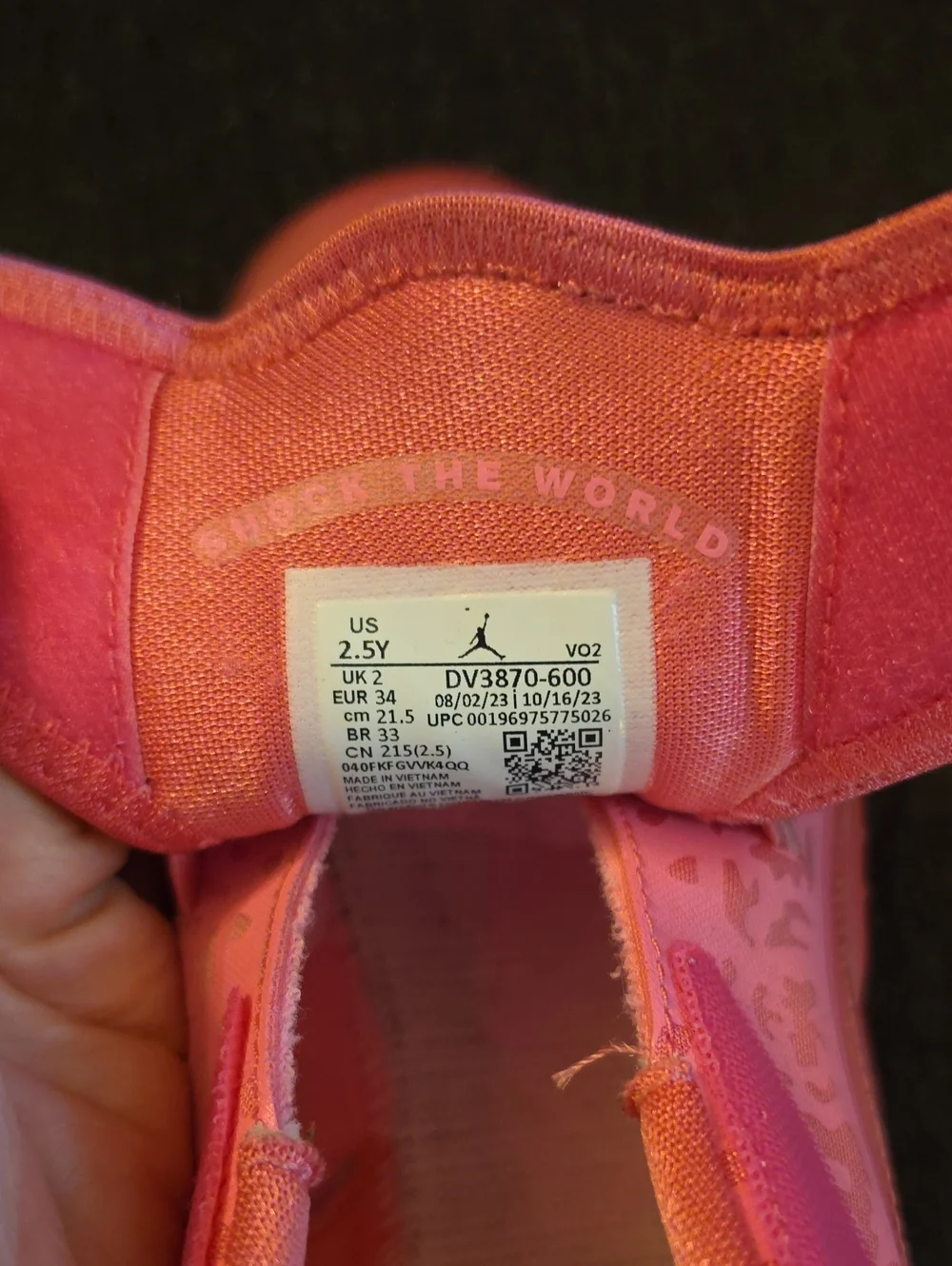 Jordan Zion 3 Kids' Pink Slip-On Sneakers